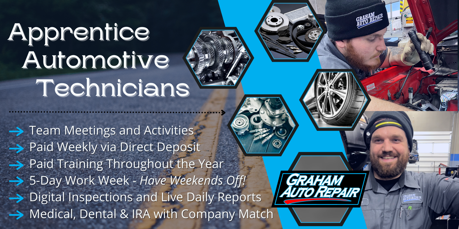 Apprentice Technician Job at Graham Auto Repair